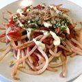 YUKIKI☆'s cooksnap of when they made お好み焼き風もやし炒め(時々チーズon).