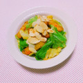 まあまま☆0403's cooksnap of when they made キャベツと野菜揚げの甜面醤炒め.