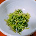 古賀竜一's cooksnap of when they made 三つ葉のナムル.