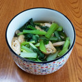 msft5632's cooksnap of when they made 小松菜としめじの厚揚げ簡単煮 みりん無し.