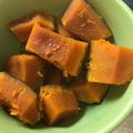 chibi1807's cooksnap of when they made 材料これだけ！かぼちゃの塩煮.