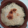 なりなか's cooksnap of when they made 小松菜の肉みそドリア風（長芋ソースかけ）.