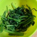 早絵香's cooksnap of when they made 簡単！春菊の胡麻和え☆.