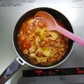 彩音ｍａｍａ's cooksnap of when they made チキンとキャベツのトマト煮.