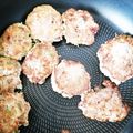Chii☆usa's cooksnap of when they made さんまバーグ.