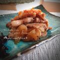 inyako's cooksnap of when they made お弁当。豚肉と玉ねぎ甘酢炒め.
