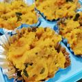 ururun60's cooksnap of when they made 副菜,お弁当に かぼちゃと胡瓜のサラダ.