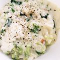まるイモ's cooksnap of when they made 本格クリームリゾット～生米使用.