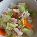 ぴあののりこ's cooksnap of when they made 鶏ももと人参とキャベツの煮しめ.