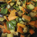 ✿ささ's cooksnap of when they made ナスとピーマン、人参のとろとろ餡.