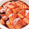 おか～さん's cooksnap of when they made づけ…サーモン.