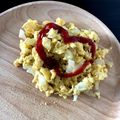 aporoo25's cooksnap of when they made 玉ねぎのスクランブルエッグ.
