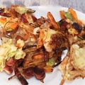 さくらん餅's cooksnap of when they made ＊フライパンで！新玉とそら豆のかき揚げ＊.