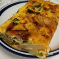花よりおはぎ's cooksnap of when they made タルト生地なし！簡単★夏野菜のキッシュ！.