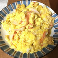 ☆あおはるママ☆'s cooksnap of when they made 3分で簡単！ カニ玉ちっく.