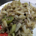 tanuun's cooksnap of when they made 超簡単☆じゃがいもとネギと豚肉の炒め物.