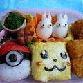 エビージョ's cooksnap of when they made キャラ弁☆ポケモン弁当.