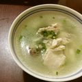 クック4W37VW☆'s cooksnap of when they made 鶏肉のニンニクスープ【台湾料理】.
