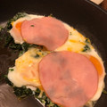 whha's cooksnap of when they made 簡単！ほうれん草エッグ(目玉焼き).