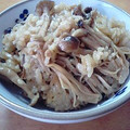 たーりぃ's cooksnap of when they made 簡単♪　きのこご飯.