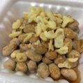 amileamila's cooksnap of when they made 納豆にラー油と天かす♪.