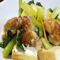 ウッシー母's cooksnap of when they made 鶏肉と小松菜の甘辛炒め.