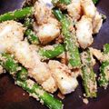ニャんた's cooksnap of when they made ロールイカとアスパラのバター明太子味。.