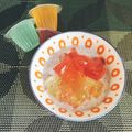 しゅい6's cooksnap of when they made ココアヨーグルトに、ミニゼリー♪.