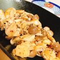 cocolulu02's cooksnap of when they made 簡単！ささ身としめじのマヨマスタード炒め.