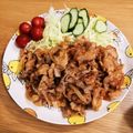 sunny147cm's cooksnap of when they made 豚こまで簡単!!ポークケチャップ★。.