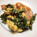 nonkodon's cooksnap of when they made 大根の葉とたまごのオイスター炒め♡.