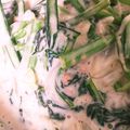 みりんぽん's cooksnap of when they made 鮭フレークと小松菜のクリームパスタ♪.
