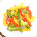 白いぐれーぷ's cooksnap of when they made 簡単☆パプリカの塩昆布あえ☆.