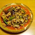 55才のおじさん's cooksnap of when they made 簡単★ナスと豚肉のケチャップぽん酢炒め.