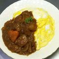☆ありか358☆'s cooksnap of when they made ビーフシチューリメイク‼デミ風オムライス.