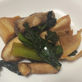 うさももぎ's cooksnap of when they made 小松菜と筍と椎茸のバター炒め.