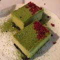 ここなっつ♪'s cooksnap of when they made 抹茶のニューヨークチーズケーキ.