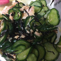 anemonenan's cooksnap of when they made 簡単！きゅうりとひじきとツナの酢の物.