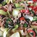anemonenan's cooksnap of when they made チンゲン菜のオイスターソース炒め.