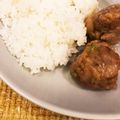 sio2ois's cooksnap of when they made 豚こまボールのポン酢だれ.