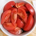 chie32's cooksnap of when they made 【農家のレシピ】トマトの酢醤油漬け.