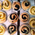 FaithAloha's cooksnap of when they made 【お家で菓子パン作り】黒ごまロール.