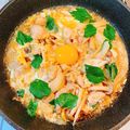 ♡♡♡RINA♡♡♡'s cooksnap of when they made 味付け簡単！フライパンで親子丼！.