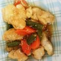 クックM1GIZX☆'s cooksnap of when they made 節約♡ササミ肉と余り野菜で甘酢あん♡.