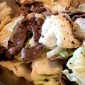 トドこ's cooksnap of when they made 楽ちん♪牛肉とキャベツのウェイパー炒め♫.