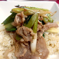 みっくママ's cooksnap of when they made 豚ばらとねぎの炒め物.
