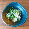 プリン05's cooksnap of when they made 豆苗と豆腐の和え物.