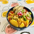komutatata's cooksnap of when they made お弁当に！じゃがいもベーコンのカレー炒め.