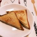 ※ぴーまん's cooksnap of when they made 余ったら☆5分で唐揚チーズのホットサンド.