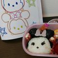 あいぽんぽん♪'s cooksnap of when they made キャラ弁 ツムツム ミニーマウス.